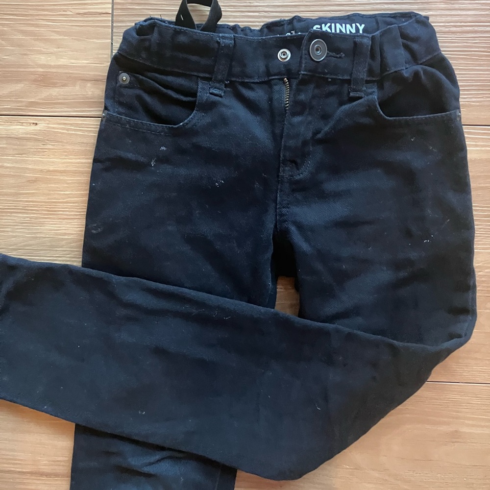 Boys black skinny jeans